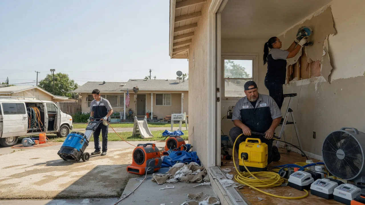 Water Damage Restoration in Eastvale, CA near me